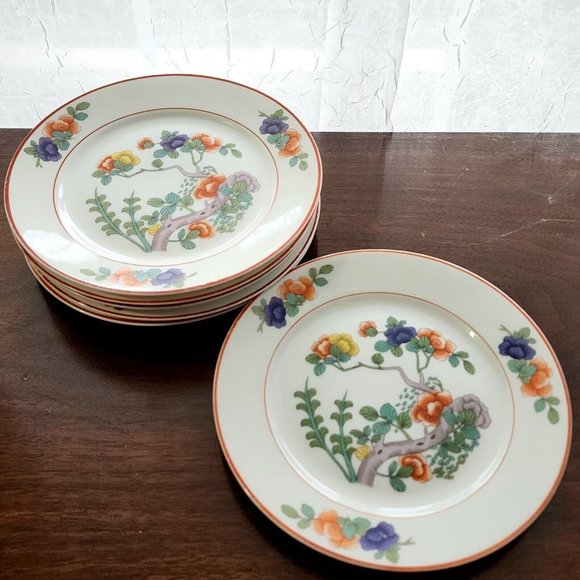 Set of 6 Rosenthal Indian Tree Dessert Plates 6" patented Oct16th 1923 - Picture 6 of 15